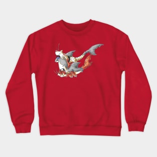 Tiger Shark Trick or Treaters Crewneck Sweatshirt